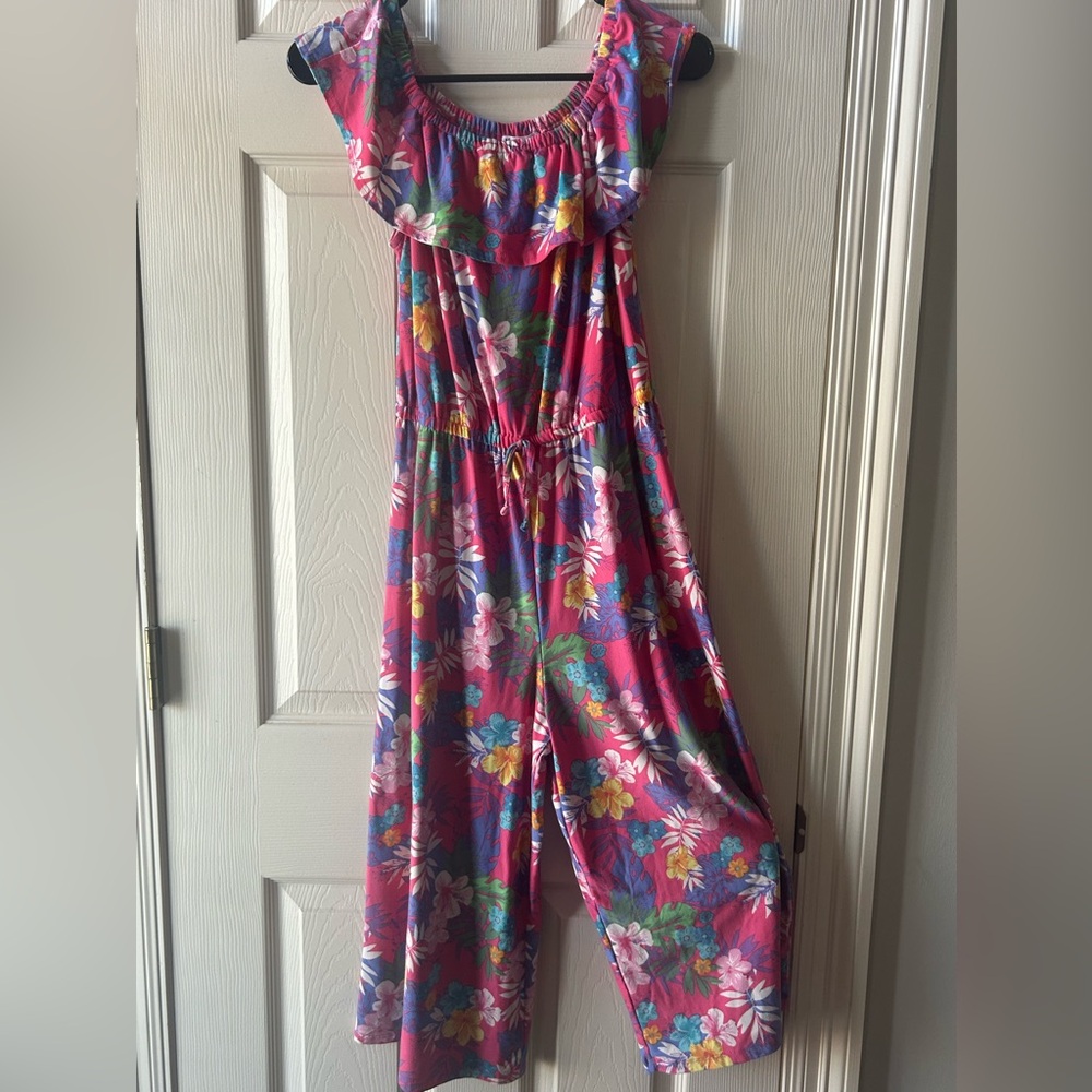 ✨Floral Kids One Piece - Pink and Blue